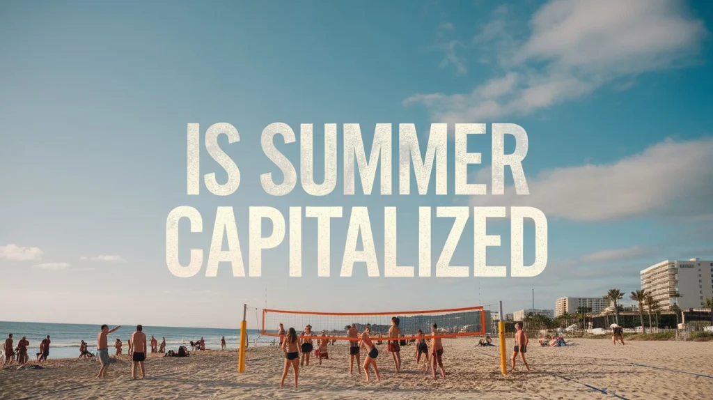 Is summer capitalized