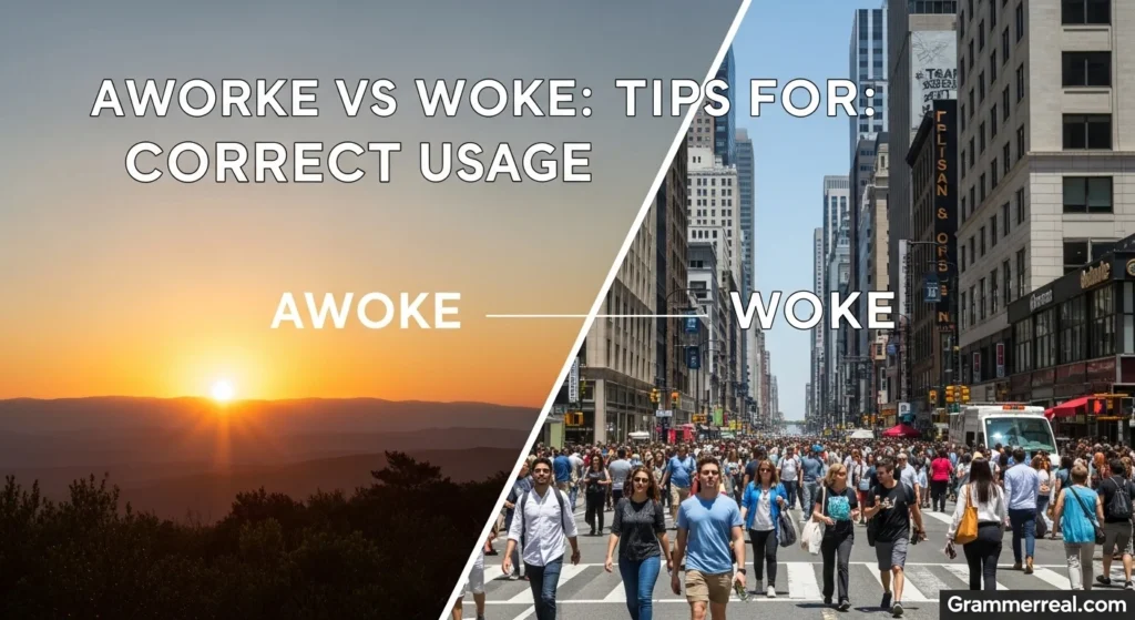 Awoke vs Woke: Tips for Correct Usage
