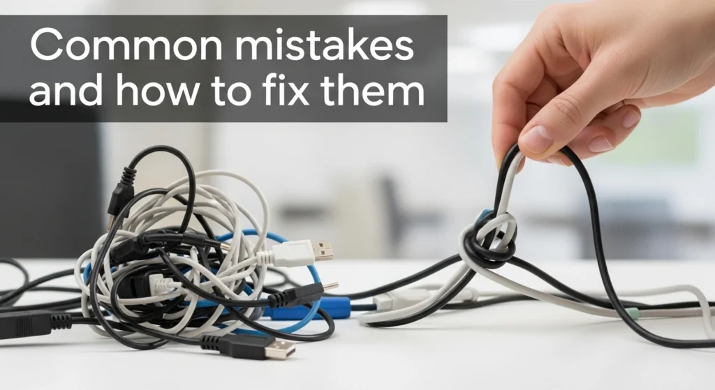 Common mistakes and how to fix them