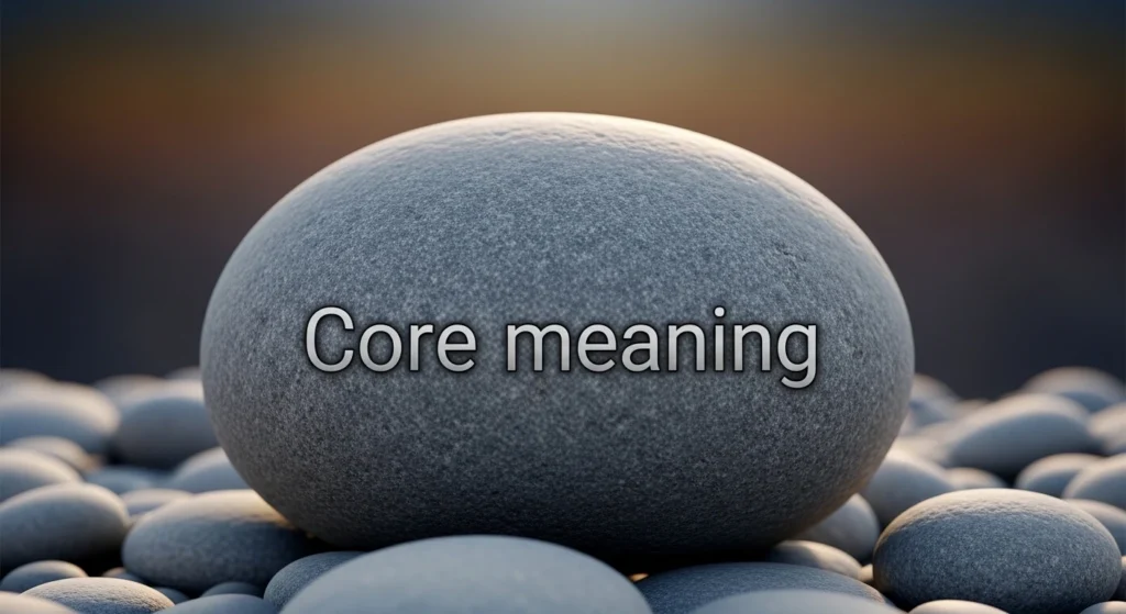 Core meaning