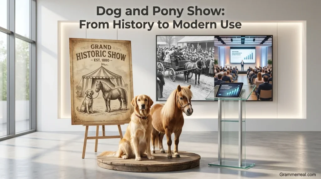 Dog and Pony Show: From History to Modern Use