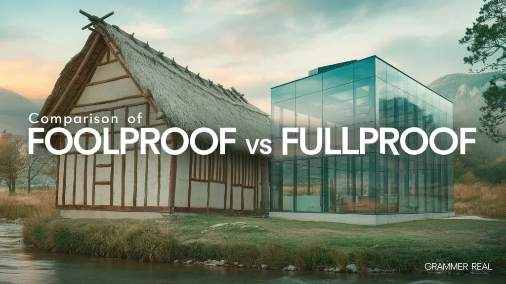 Comparison of Foolproof vs fullproof