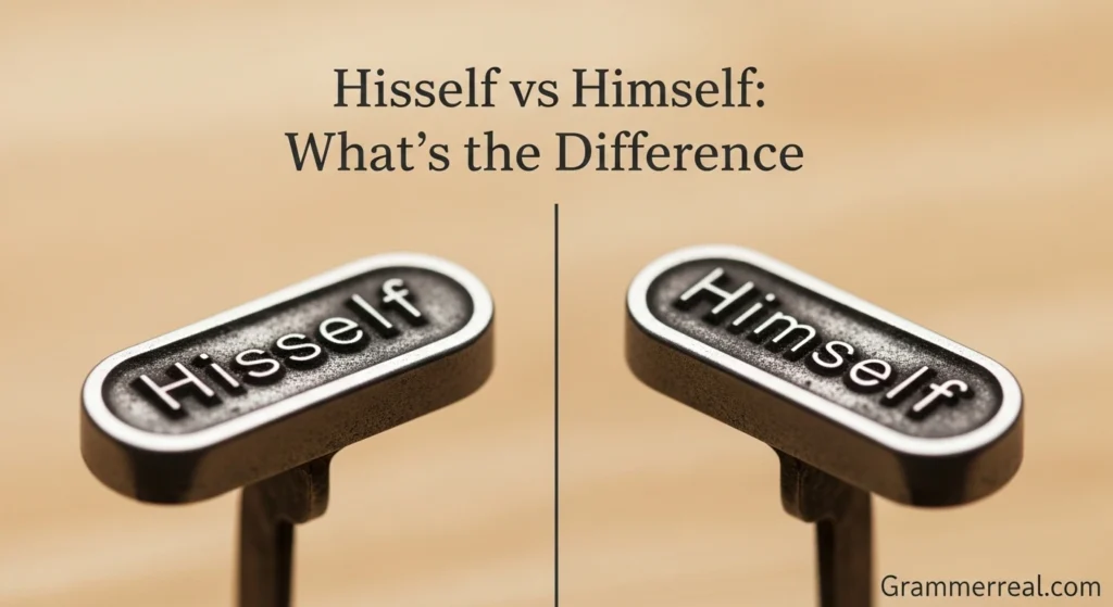 Hisself vs Himself: What’s the Difference