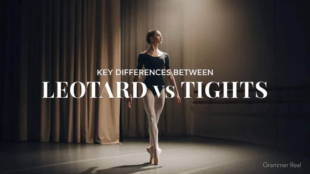 Key differences between Leotard vs tights