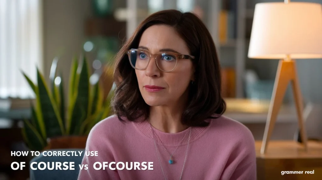 How to Correctly Use Of course vs ofcourse