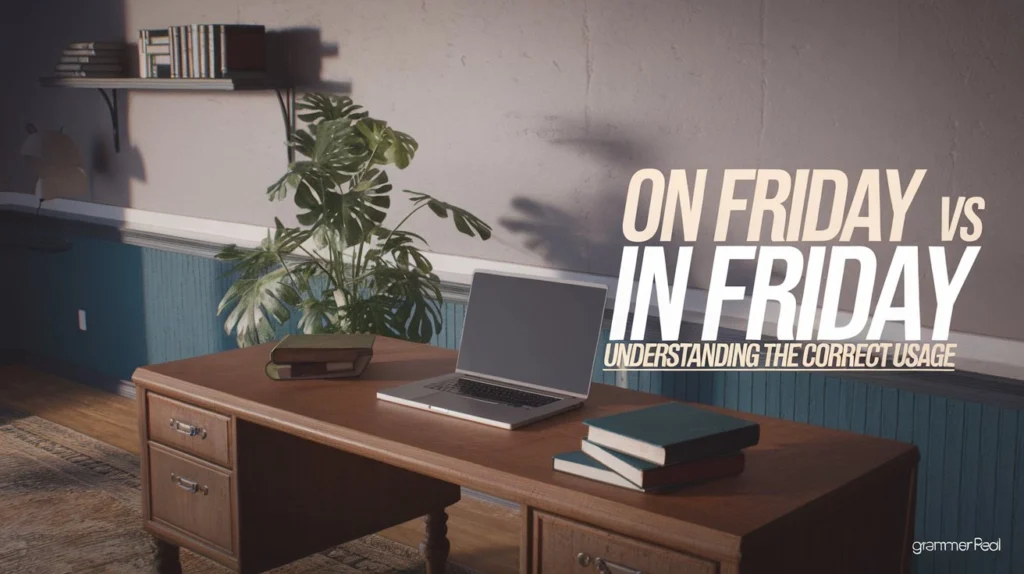 On Friday vs In Friday: Understanding the Correct Usage