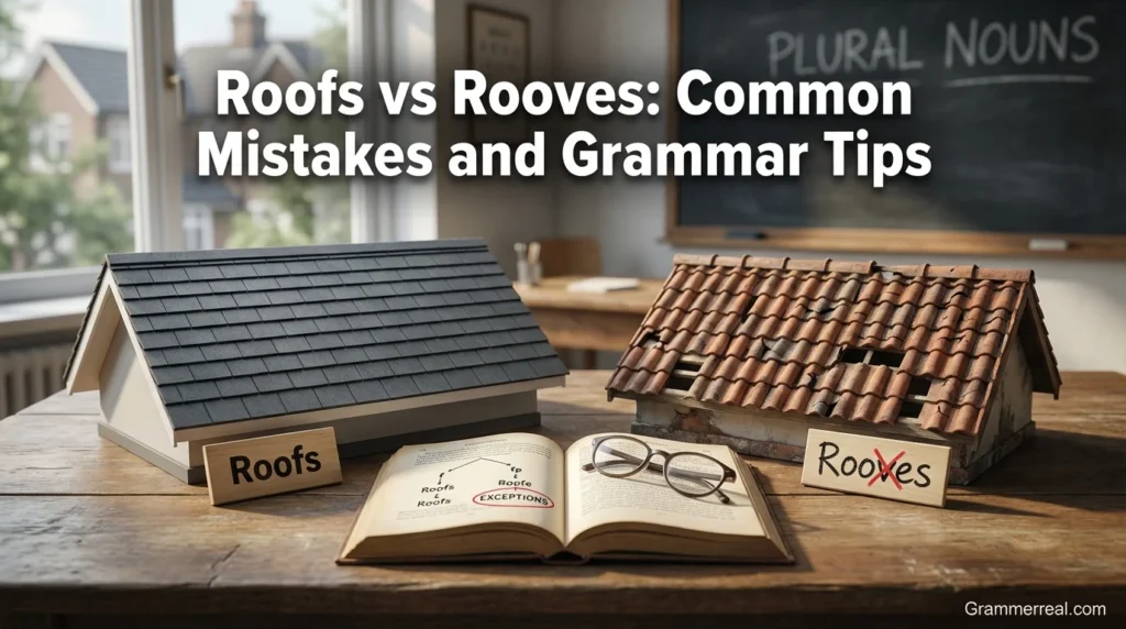 Roofs vs Rooves: Common Mistakes and Grammar Tips