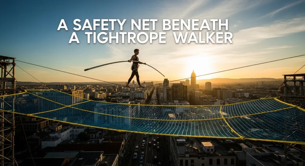 A Safety Net Beneath a Tightrope Walker