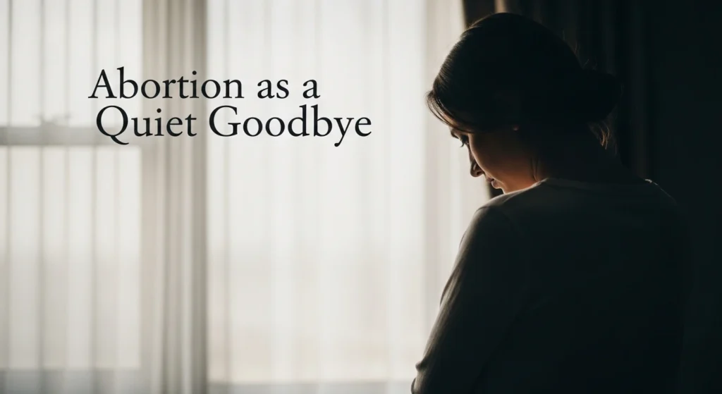 Abortion as a Quiet Goodbye