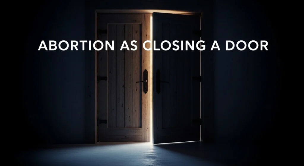 Abortion as Closing a Door