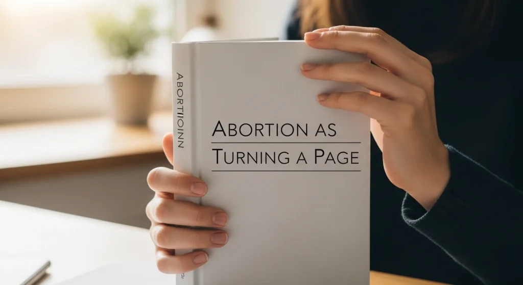 Abortion as Turning a Page