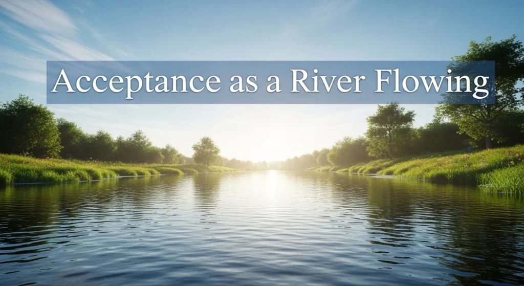 Acceptance as a River Flowing