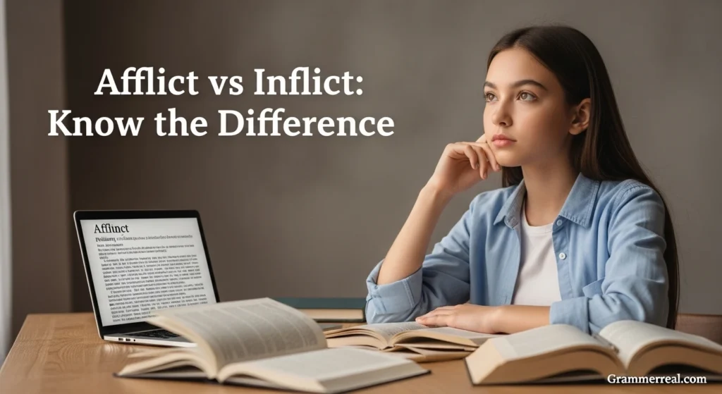 Afflict vs Inflict: Know the Difference
