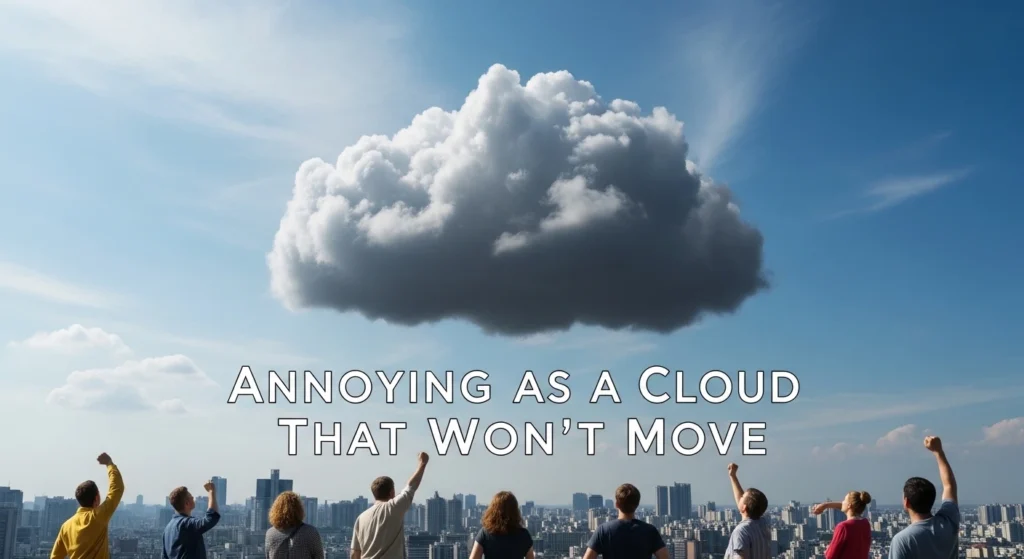 Annoying as a Cloud That Won’t Move