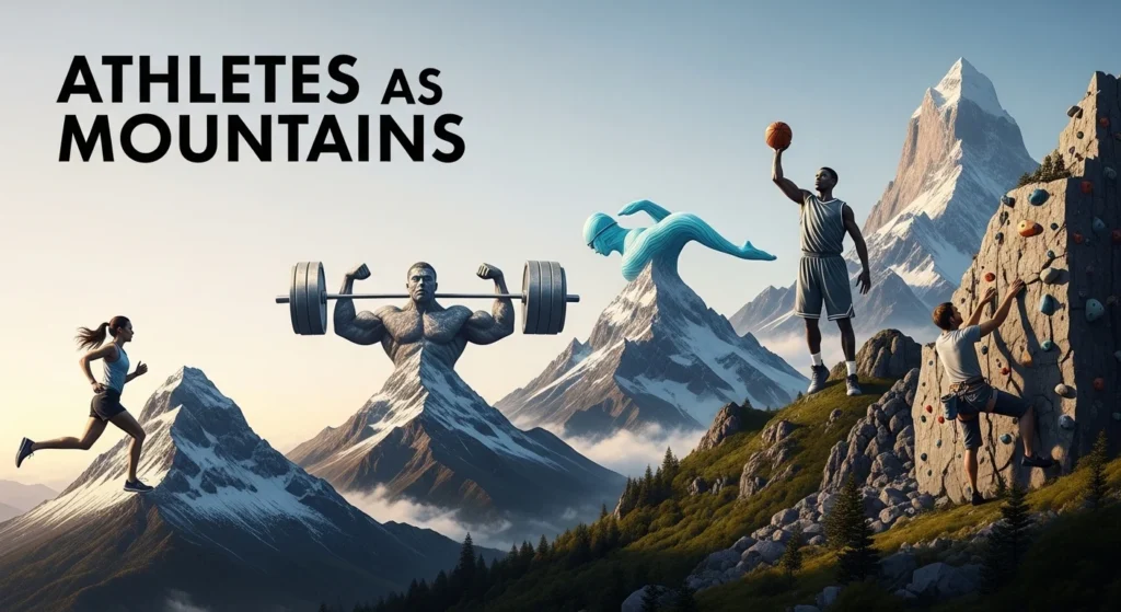 Athletes as Mountains