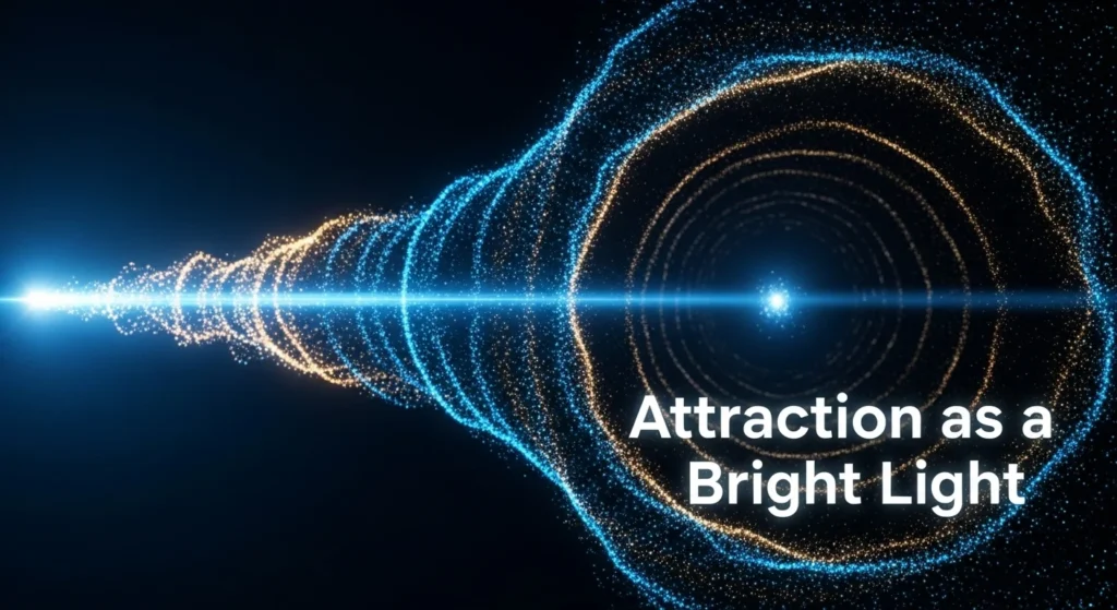 Attraction as a Bright Light