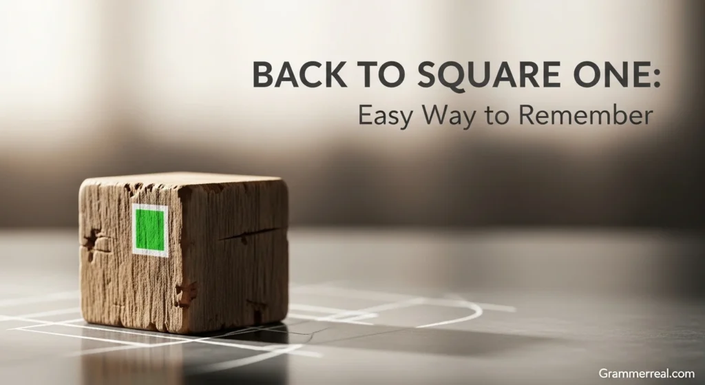 Back to Square One: Easy Way to Remember
