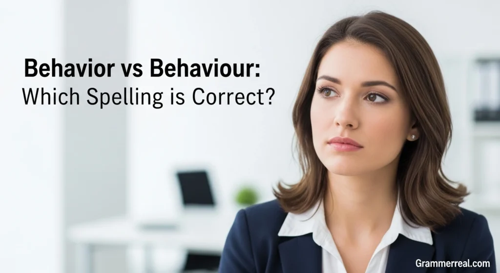 Behavior vs Behaviour: Which Spelling is Correct?