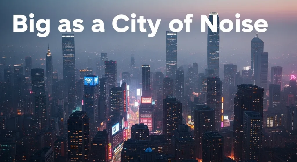 Big as a City of Noise
