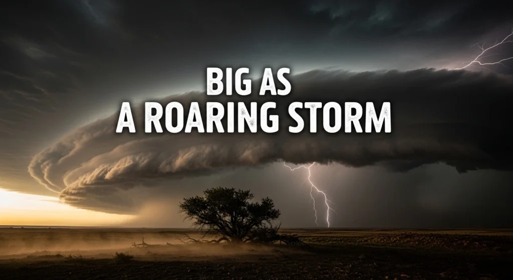 Big as a Roaring Storm