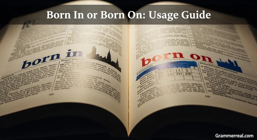 Born In or Born On: Usage Guide
