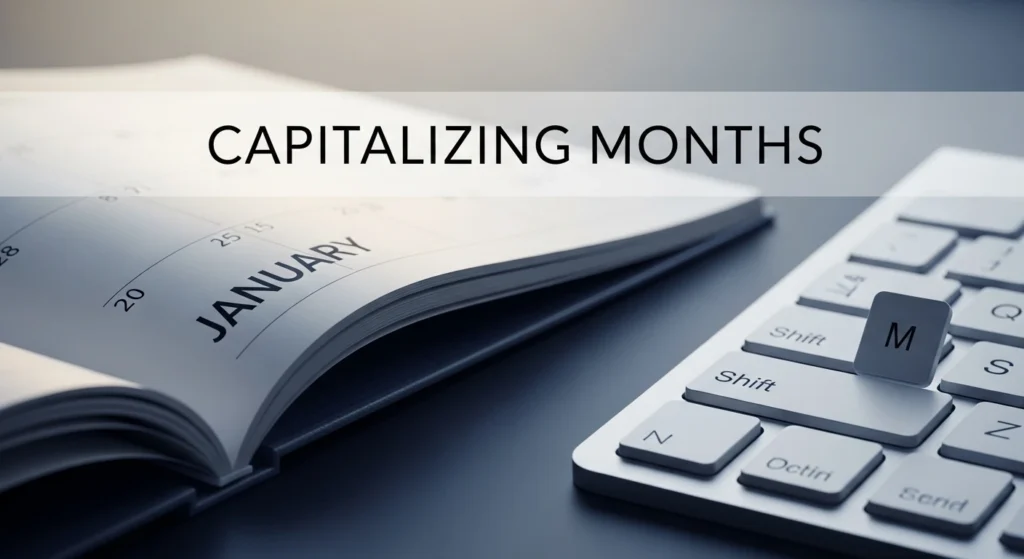 Capitalizing Months