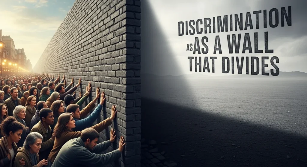 Discrimination as a Wall That Divides