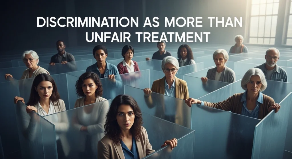 Discrimination as More Than Unfair Treatment