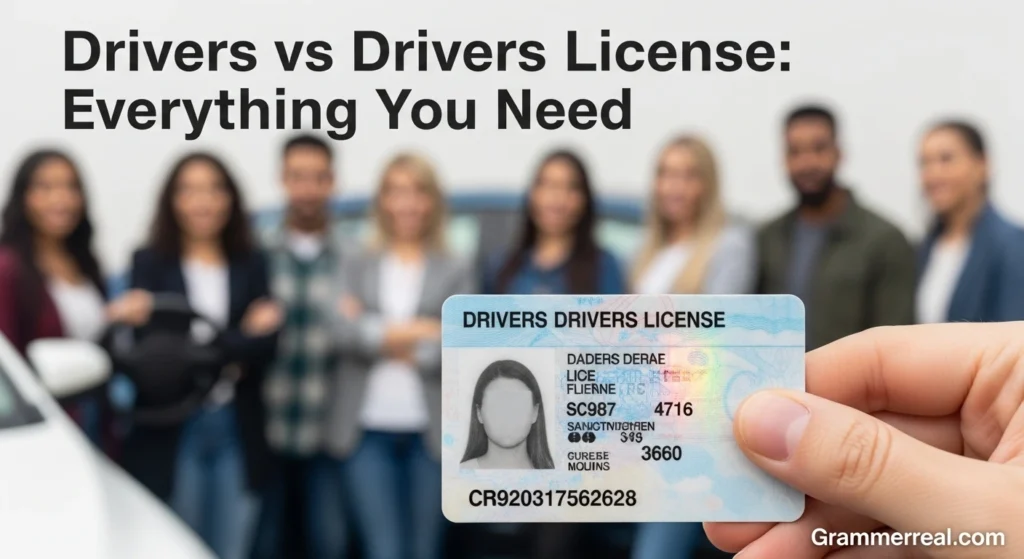 Drivers vs Drivers License: Everything You Need