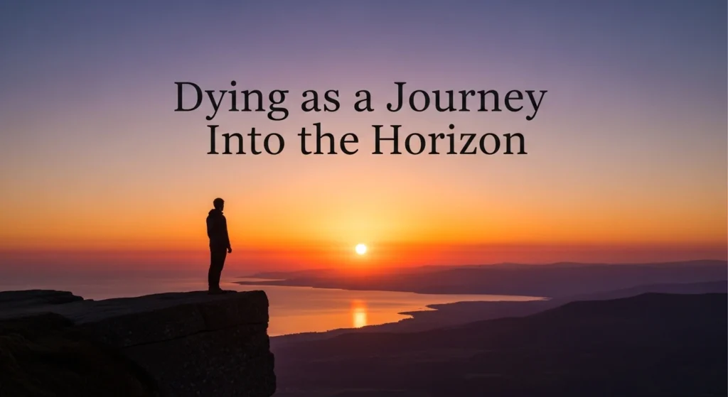 Dying as a Journey Into the Horizon