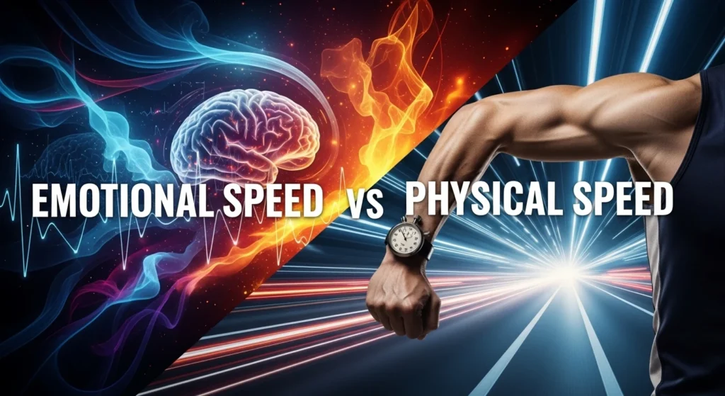Emotional Speed vs Physical Speed