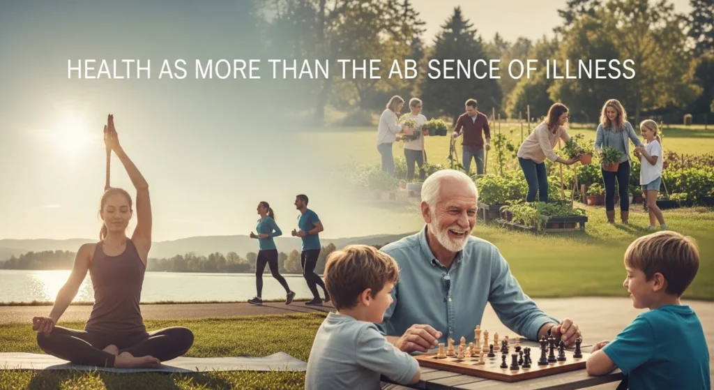 Health as More Than the Absence of Illness