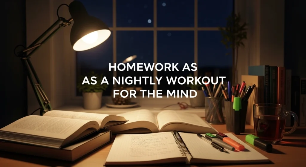 Homework as a Nightly Workout for the Mind