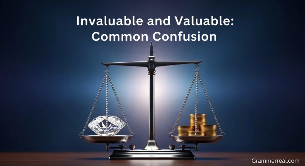 Invaluable and Valuable: Common Confusion