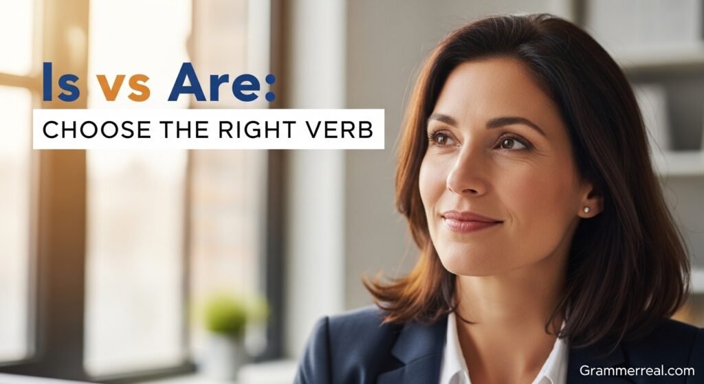 Is vs Are: Choose the Right Verb