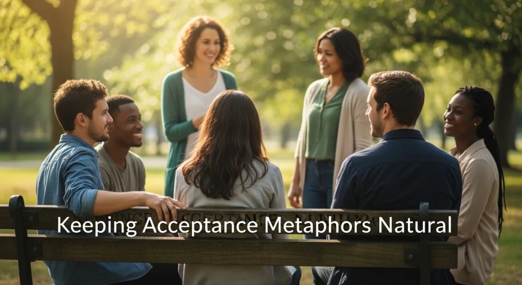 Keeping Acceptance Metaphors Natural