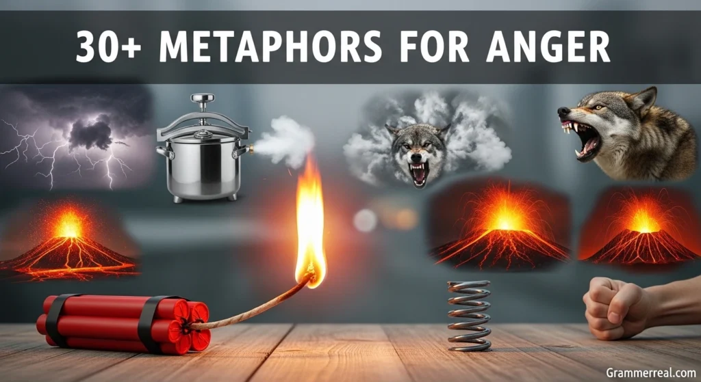 Metaphors for anger