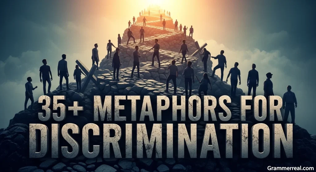 Metaphors for discriminatio