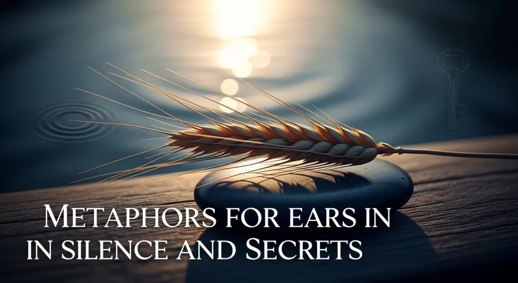 Metaphors for Ears in Silence and Secrets