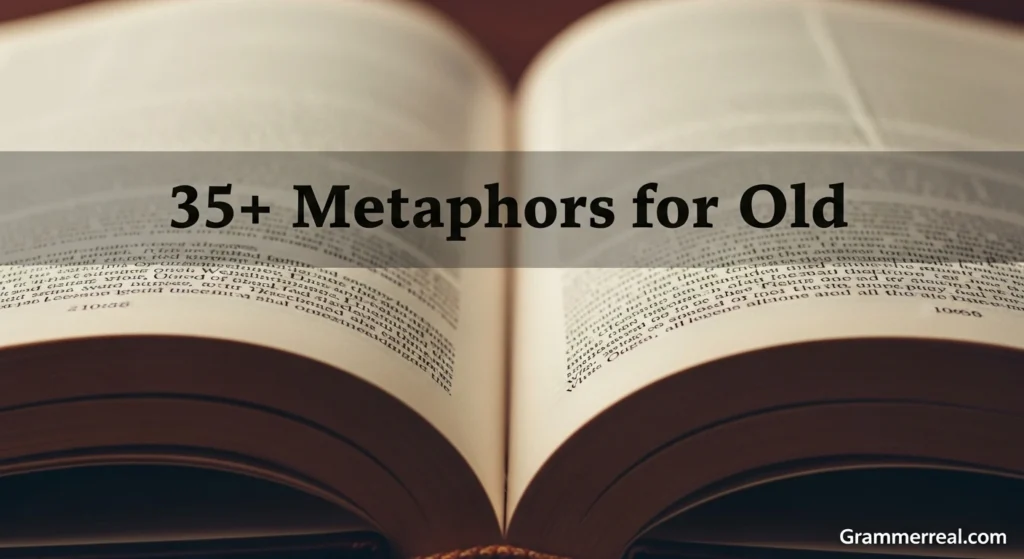 Metaphors for Old