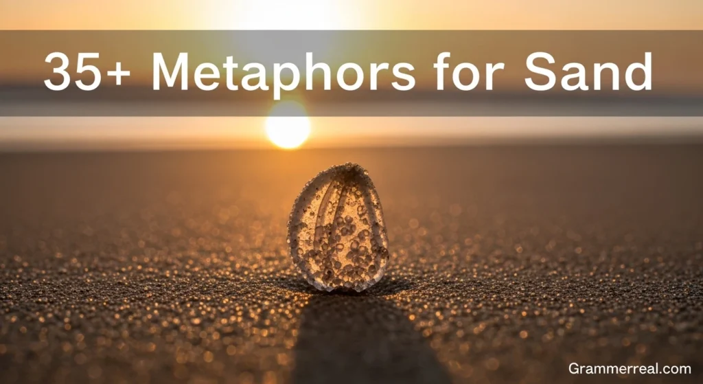 Metaphors for Sand
