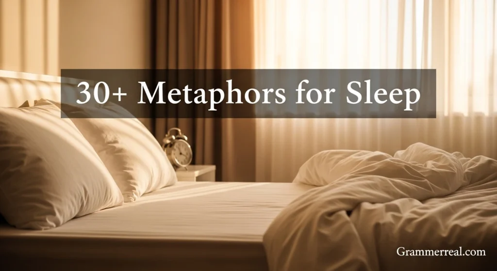 Metaphors for Sleep