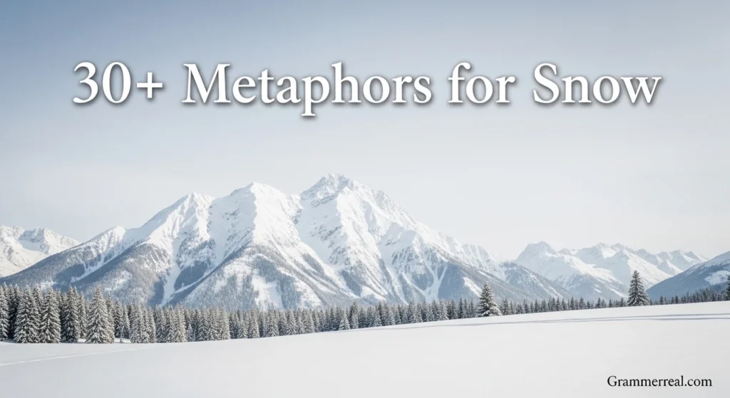 Metaphors for Snow