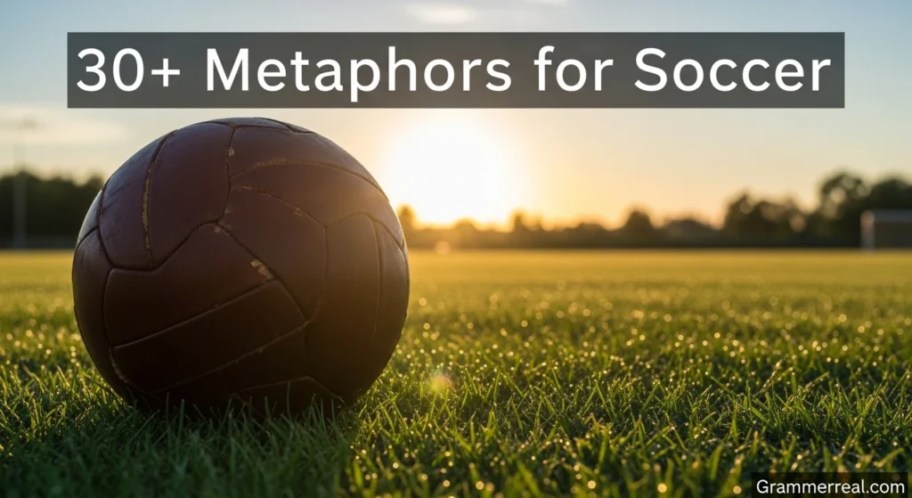 Metaphors for Soccer