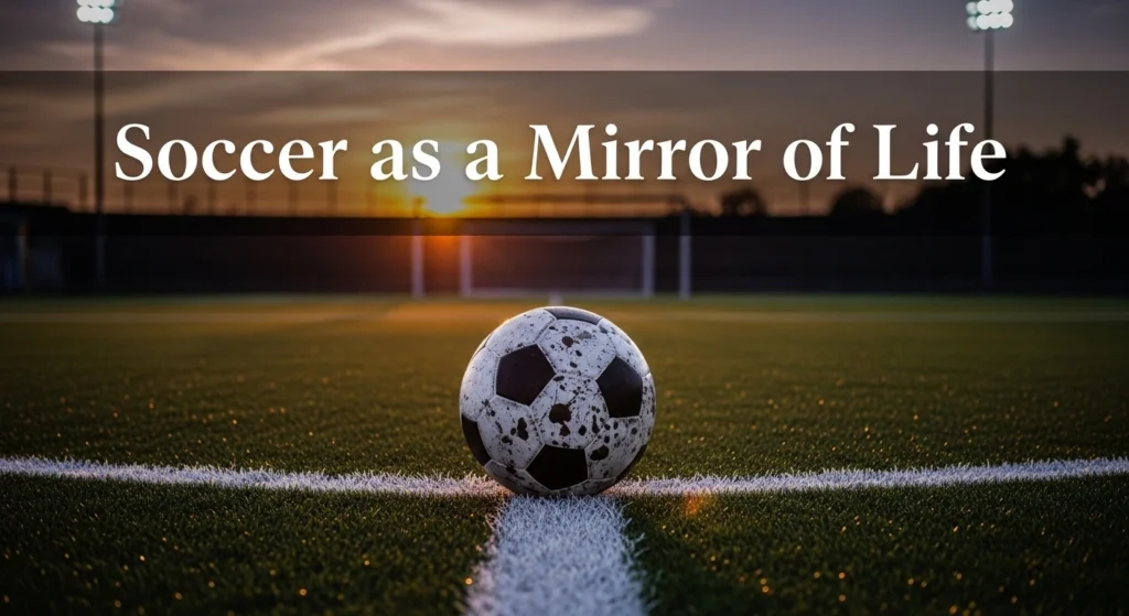 Soccer as a Mirror of Life