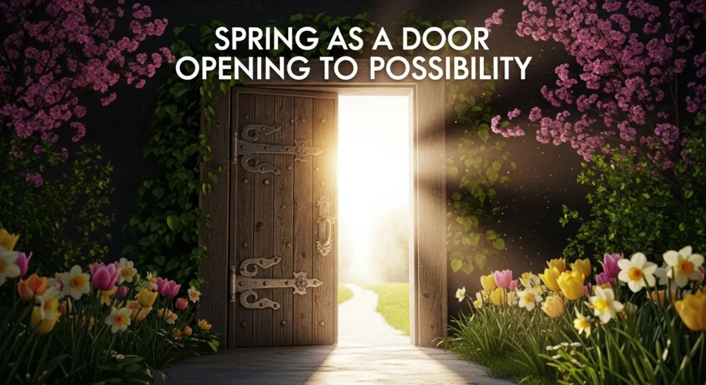 Spring as a Door Opening to Possibility