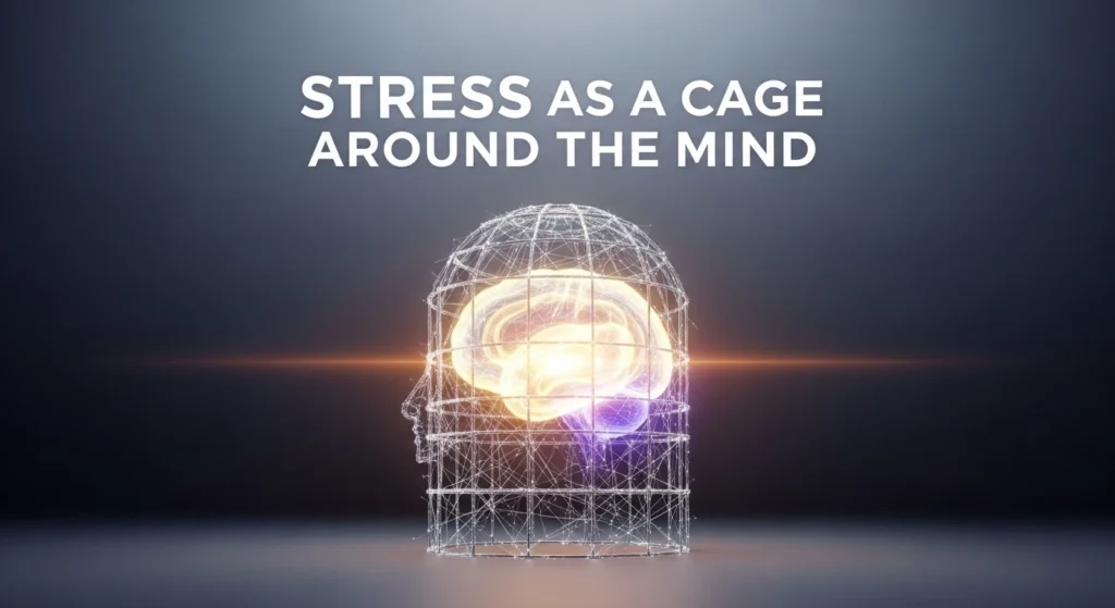 Stress as a Cage Around the Mind