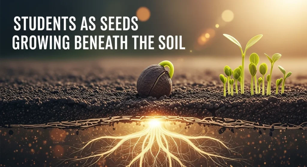 Students as Seeds Growing Beneath the Soil