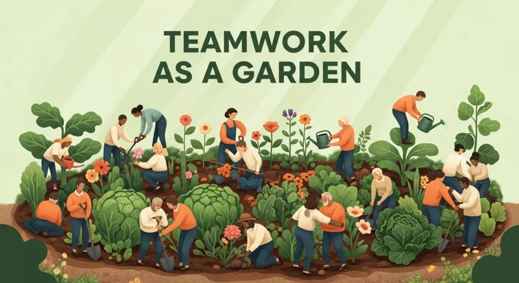 Teamwork as a Garden