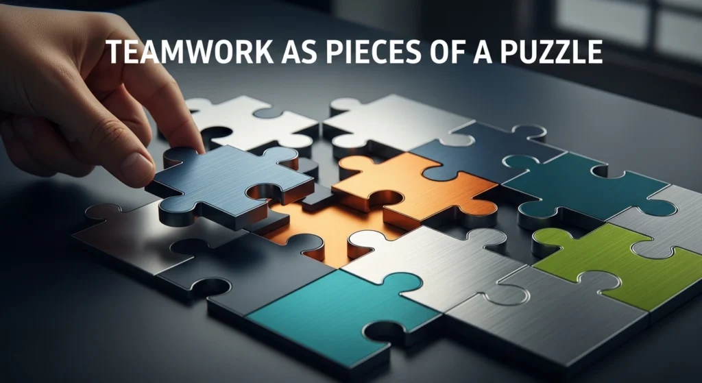 Teamwork as Pieces of a Puzzle